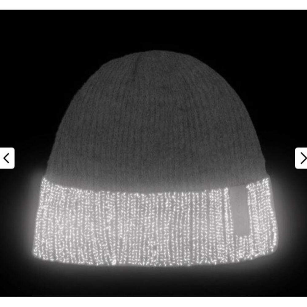 Morild Norway Eirin Lue Knit Beanie-One SIze-Reflective Thread-Heather Pink - Picture 7 of 8